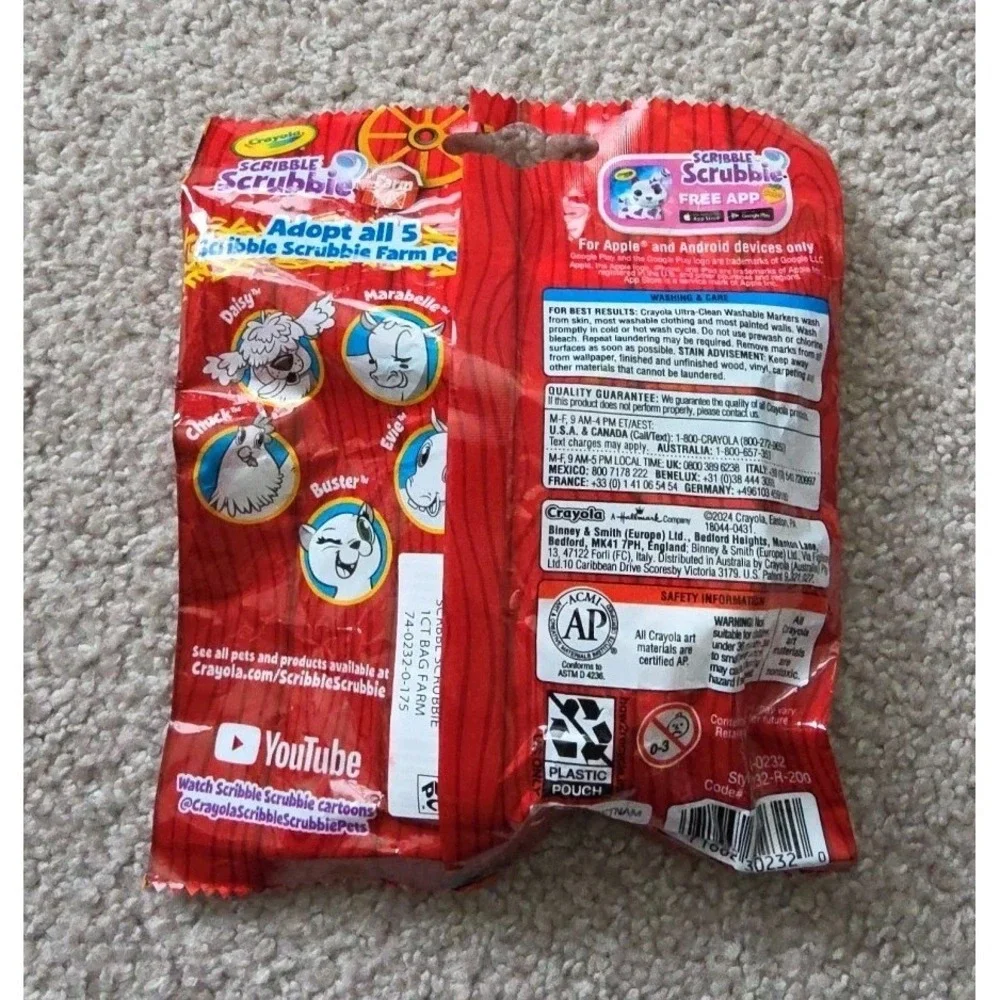 Crayola Scribble Scrubbie FARM‎ Marabelle Cow